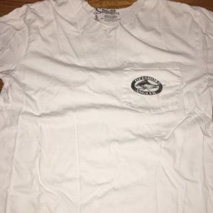 White Fishing T Shirt
